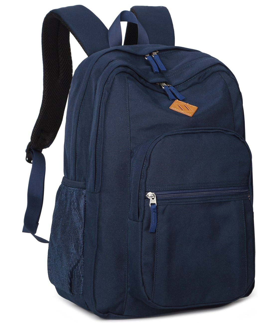 abshoo Classical Basic Womens Travel Backpack For College Men Water Resistant Bookbag (Navy)