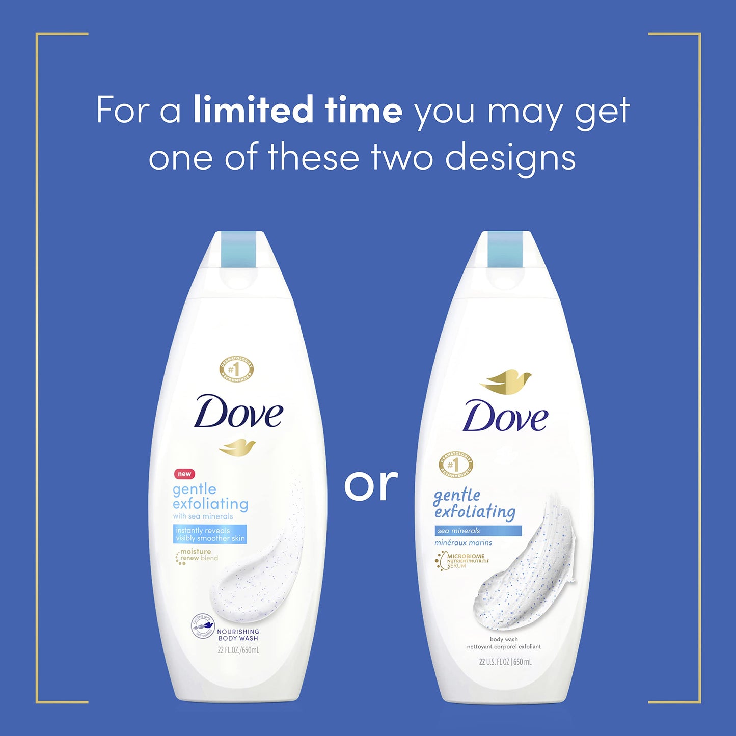 Dove Body Wash Instantly Reveals Visibly Smoother Skin Gentle Exfoliating Effectively Washes Away Bacteria While Nourishing Your Skin 22 oz 4 Count