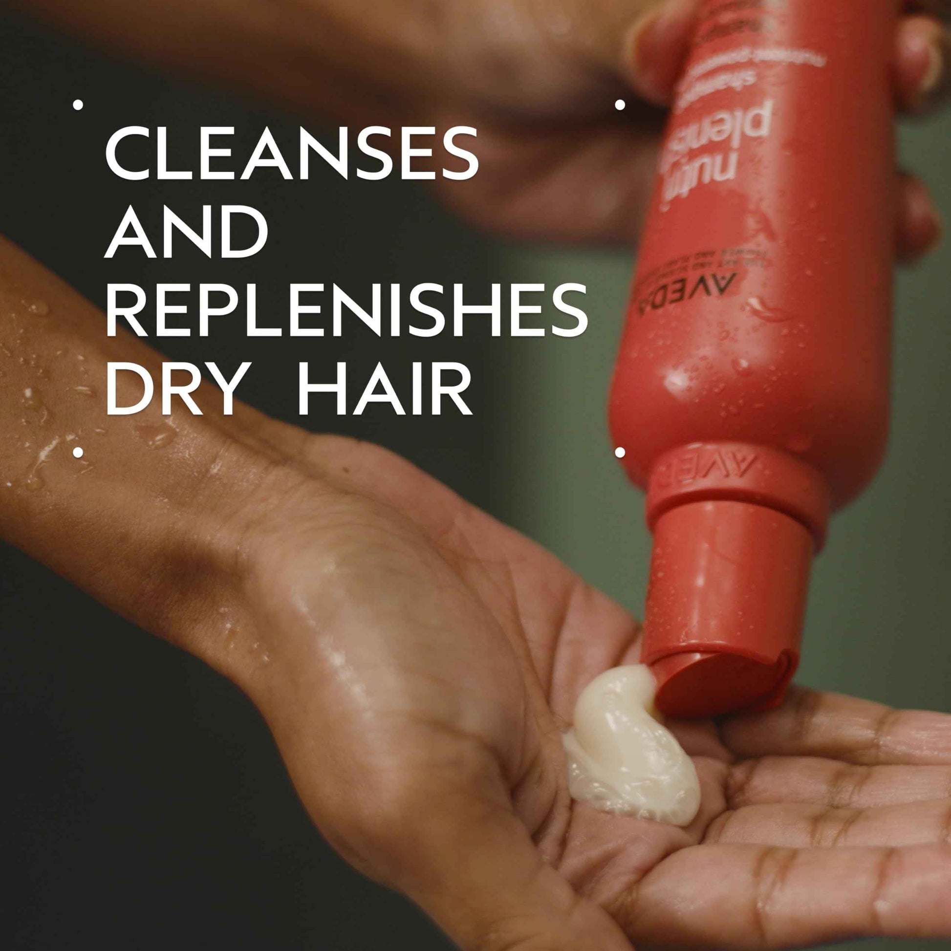 Aveda Nutriplenish Shampoo Deep Moisture | Superfood Shampoo for Dry Hair | Organic Pomegranate Oil, Coconut Oil, Mango Butter | 93% Naturally Derived*, 8.5 Fl Oz