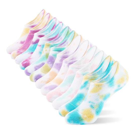 IDEGG No Show Socks Womens and Men Low Cut Ankle Short Anti-slid Athletic Running Novelty Casual Invisible Liner Socks