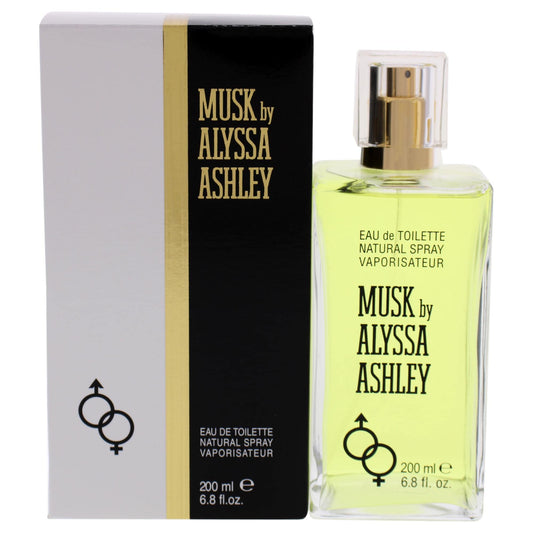 Alyssa Ashley Eau de Toilette Spray for Women, Musk, 6.8 Ounce