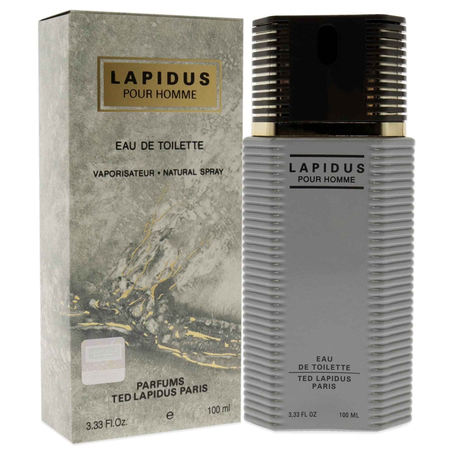 Lapidus By Ted Lapidus For Men. Eau De Toilette Spray 3.3 Ounces