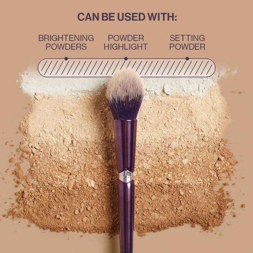 Anisa Beauty Tapered Highlight Makeup Brush – Precision Tapered Brush for Seamless Application of Highlighter and Illuminating Powders – Soft, Synthetic Fibers