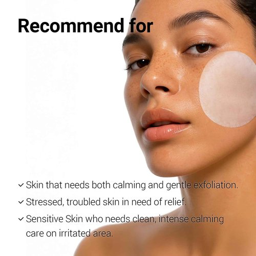 NEAF NEAF Soothing Calm Toner Pad, Daily Gentle Exfoliating & Hydrating Facial Pads for Intense Soothing Care, Heartleaf Extract and CICA for Sensitive Skin Safe, Korean Skincare (60 Pads)