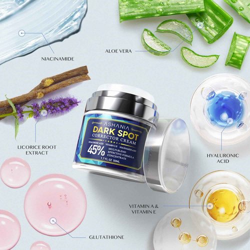 Dark Spot Remover for Face & Body – Dark Spot Corrector for Face - Hyperpigmentation, Age Spot, Sun Spot, Melasma & Freckles – Brightening & Even Skin Tone Treatment (1.7 Fl Oz)