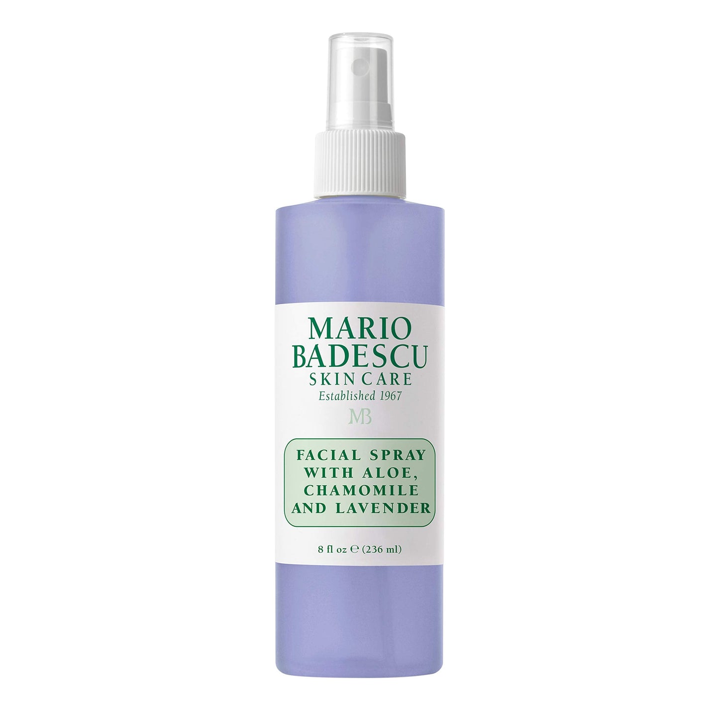 Mario Badescu Facial Spray with Aloe, Chamomile and Lavender for All Skin Types | Face Mist that Hydrates and Restores Balance & Brightness | 8 FL OZ