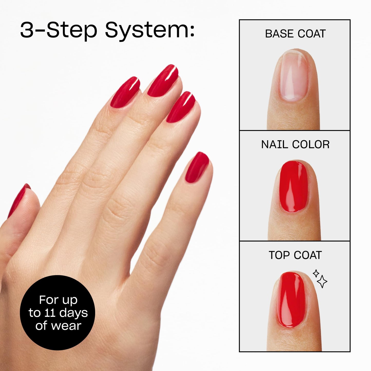 OPI Infinite Shine Long-Wear Dark Shimmer Finish Opaque Red Nail Polish, Up to 11 days of wear & Gel-Like Shine, Malaga Wine, 0.5 fl oz