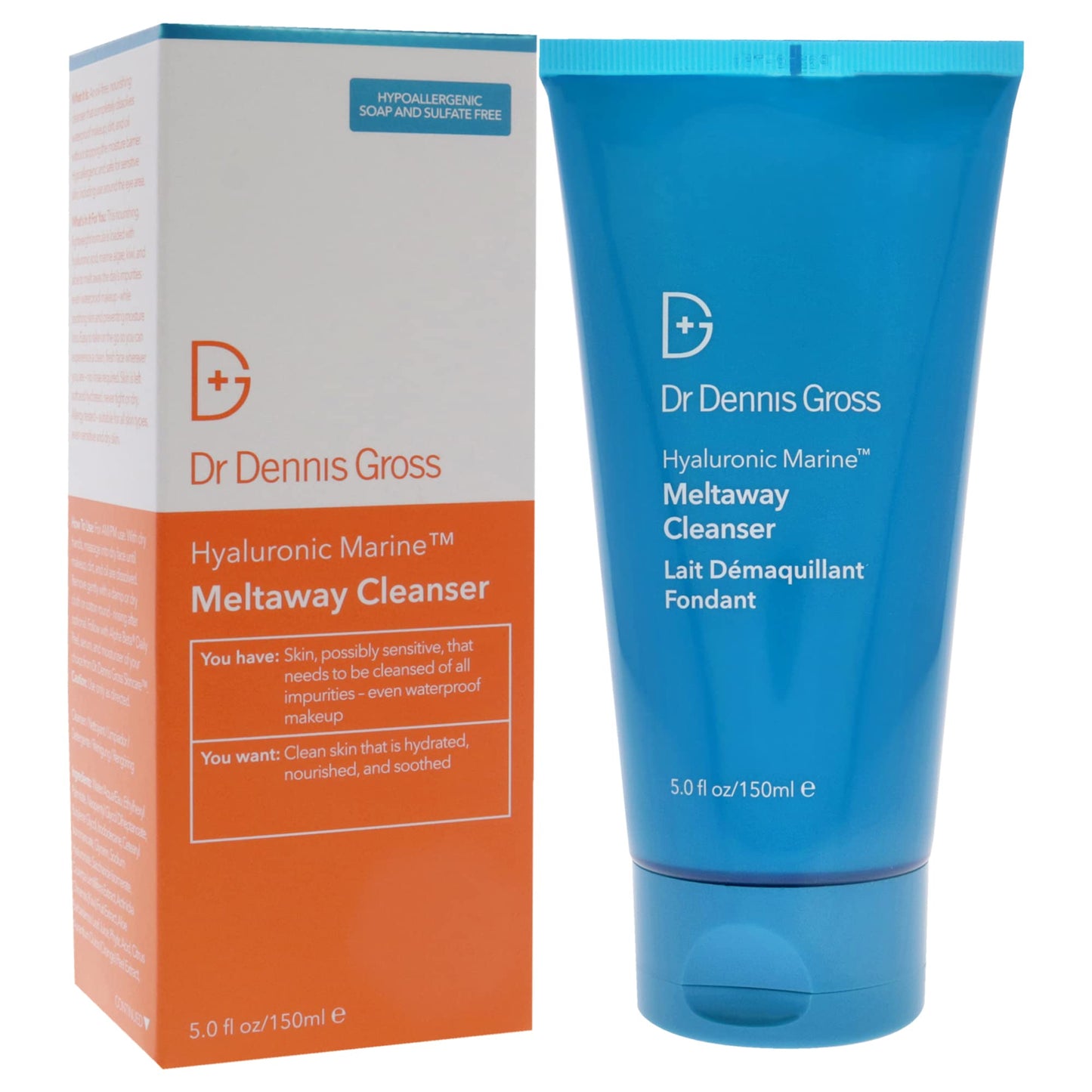 Dr Dennis Gross Hyaluronic Marine Meltaway Cleanser Cleanser Unisex 5 oz