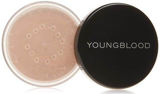 Youngblood Clean Luxury Cosmetics Natural Loose Mineral Foundation, Neutral | Loose Face Powder Foundation Mineral Illuminating Full Coverage Oil Control Matte Lasting | Vegan, Cruelty Free