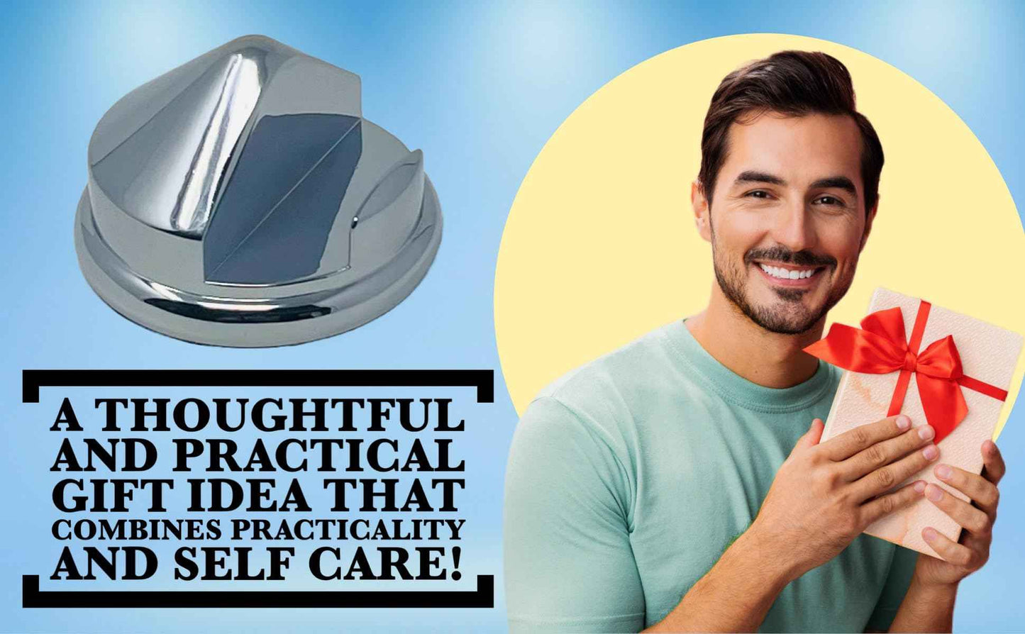 G.B.S Heavy Duty Chrome Base Shaving Razor Stand