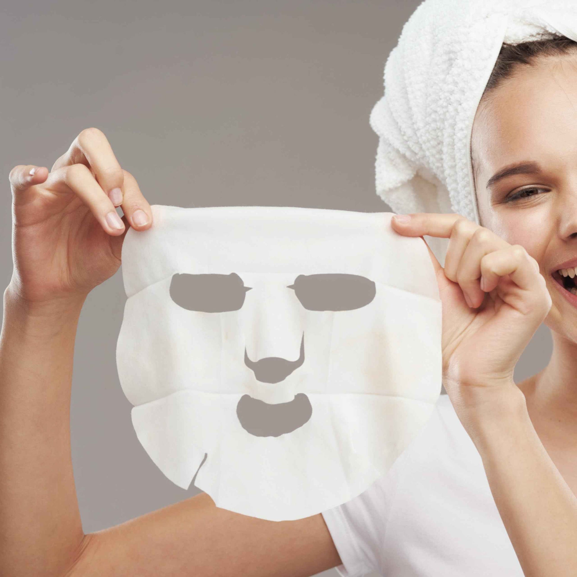 Nu Skin Ultimate Mask Waterfull - Botanical Eucalyptus Microfiber Hydration, Transparent Face Mask | Adhesive Skin Care Mask, Maximum Moisturization, Mask for Soft, Supple Skin (8 masks)