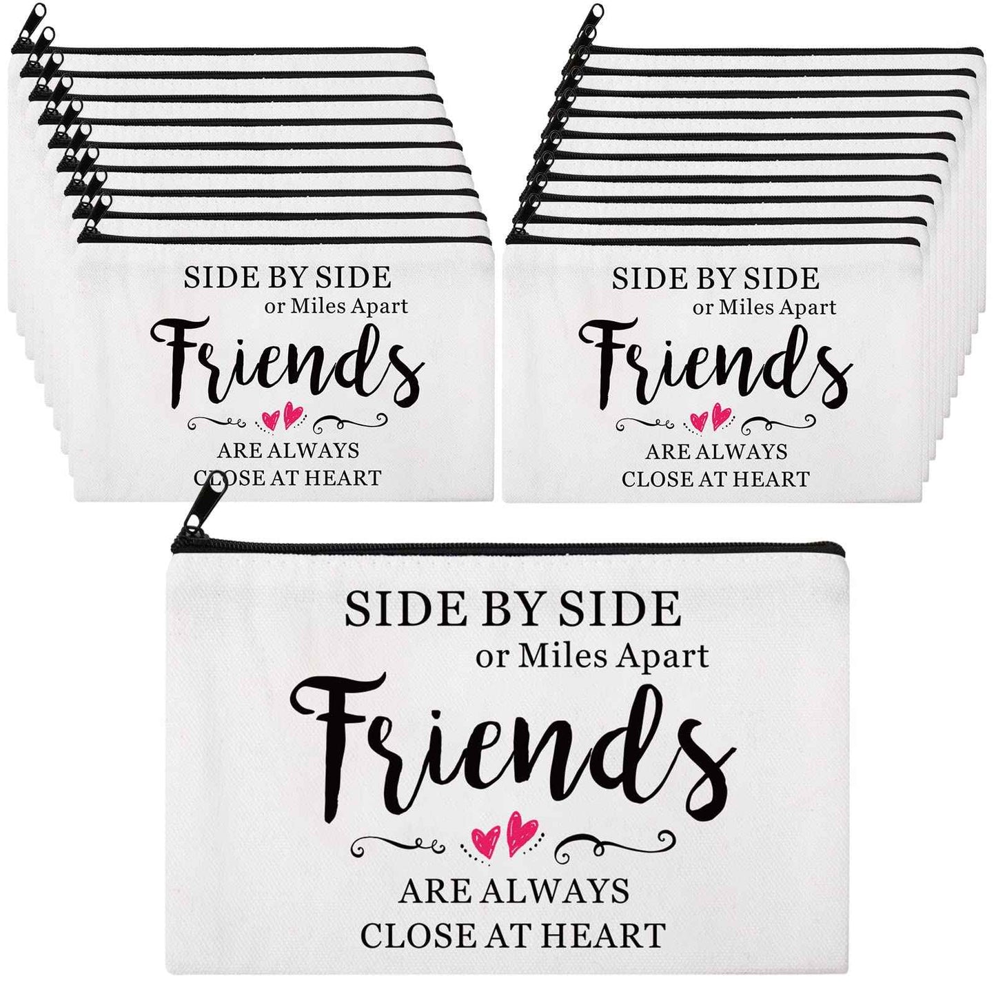 Saintrygo 20 Pieces Return Gifts for Women Makeup Bag Cosmetic Bags for Women Party Favors Friends Gifts