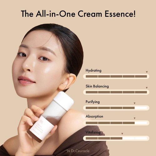 Dr.Ceuracle Vegan Kombucha Tea Essence - Hydrating Milky Toner with Kombucha Tea Extract, Centella Asiatica, Ceramide, Korean Skincare Essence (150 ml / 5.07 fl. oz.)