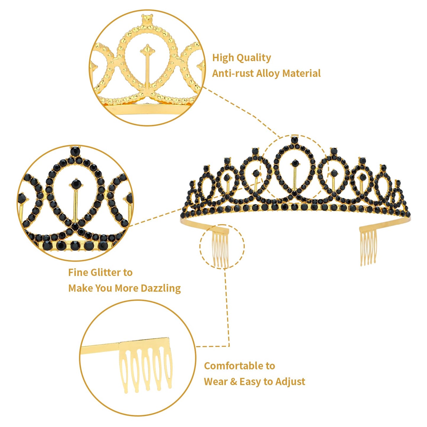 Araluky Birthday Crown and Sash for Women & Its My Birthday Sash Birthday Tiara for Women Birthday Crowns for Women