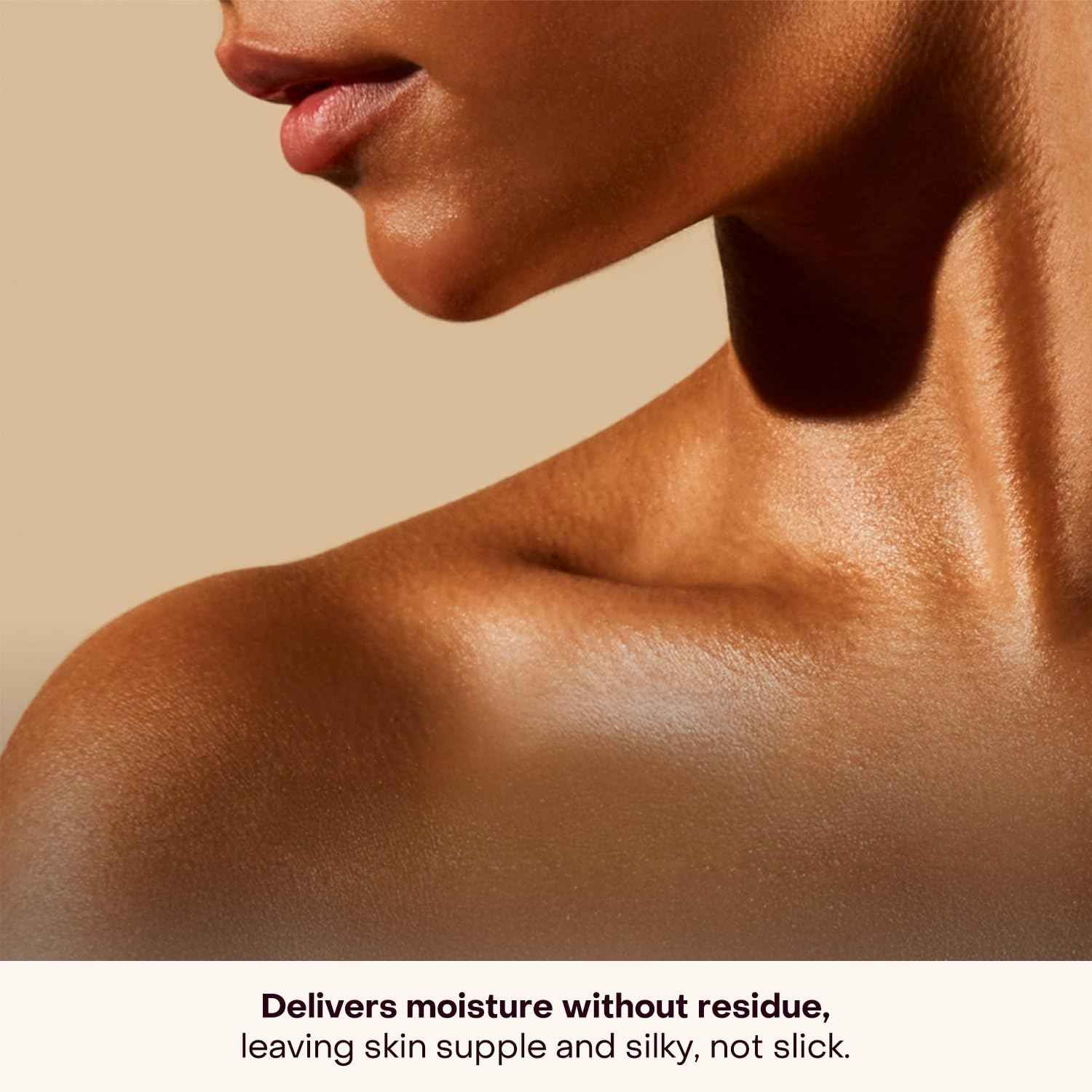 Everist Body Oil Spritz – Waterless Vitamin-Infused Dry Body Oil with Vitamin C & E, Lightweight Fast-Absorbing Spray for Glowing Skin – Shower-Safe Aluminum Bottle, 6.1 fl oz