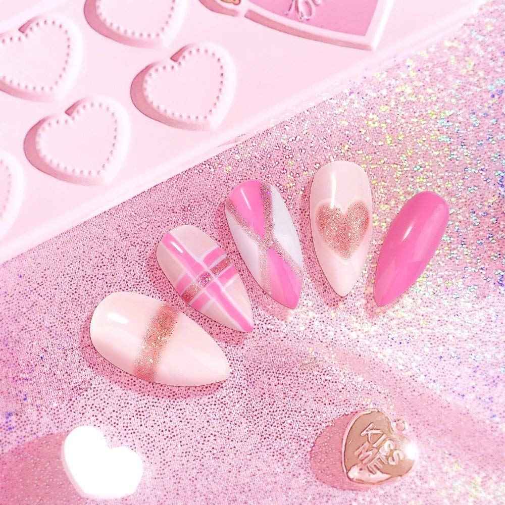 Vishine 24 PCS Soak Off UV Gel Nail Polish Plain Range - 22 Color Gel Polish & No Wipe Base and Top Coat Starter Set 02