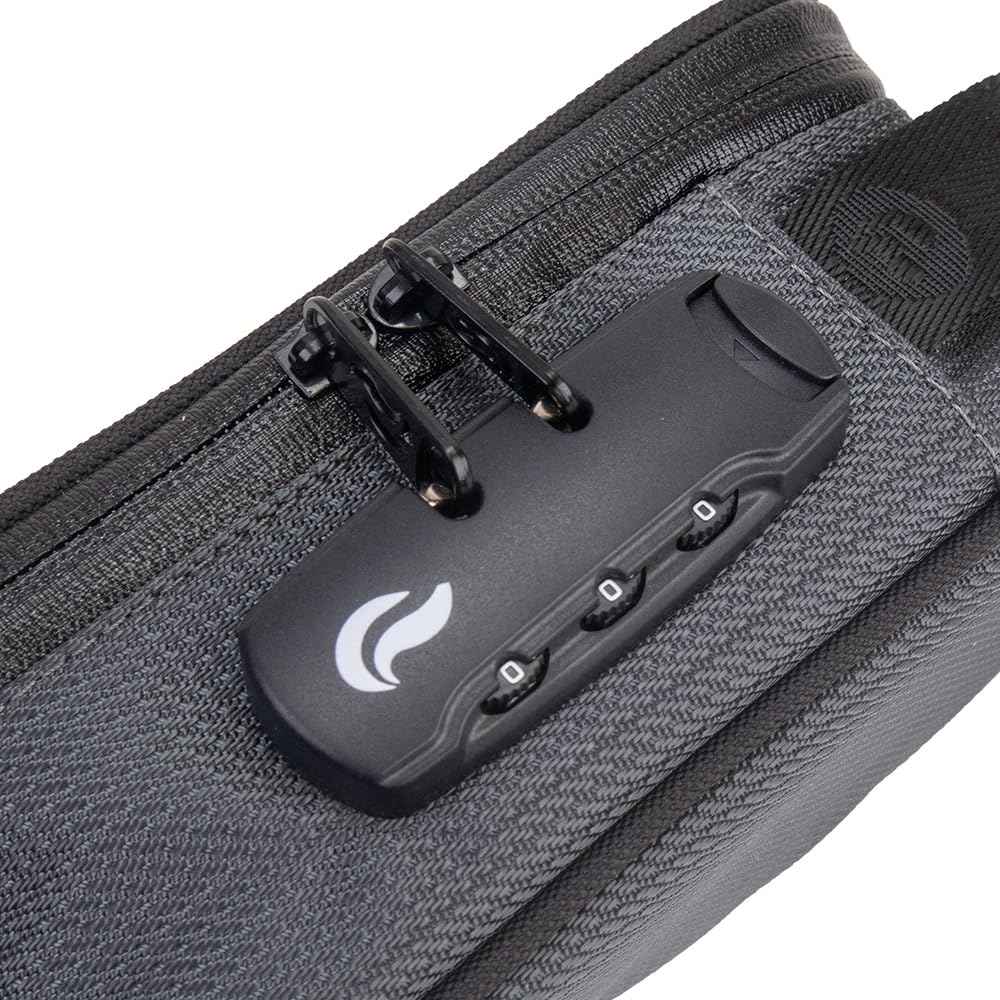 Skunk Sidekick Smell Proof Case w/Combo Lock - SK9 Premium odorless Technology (Slate Gray)