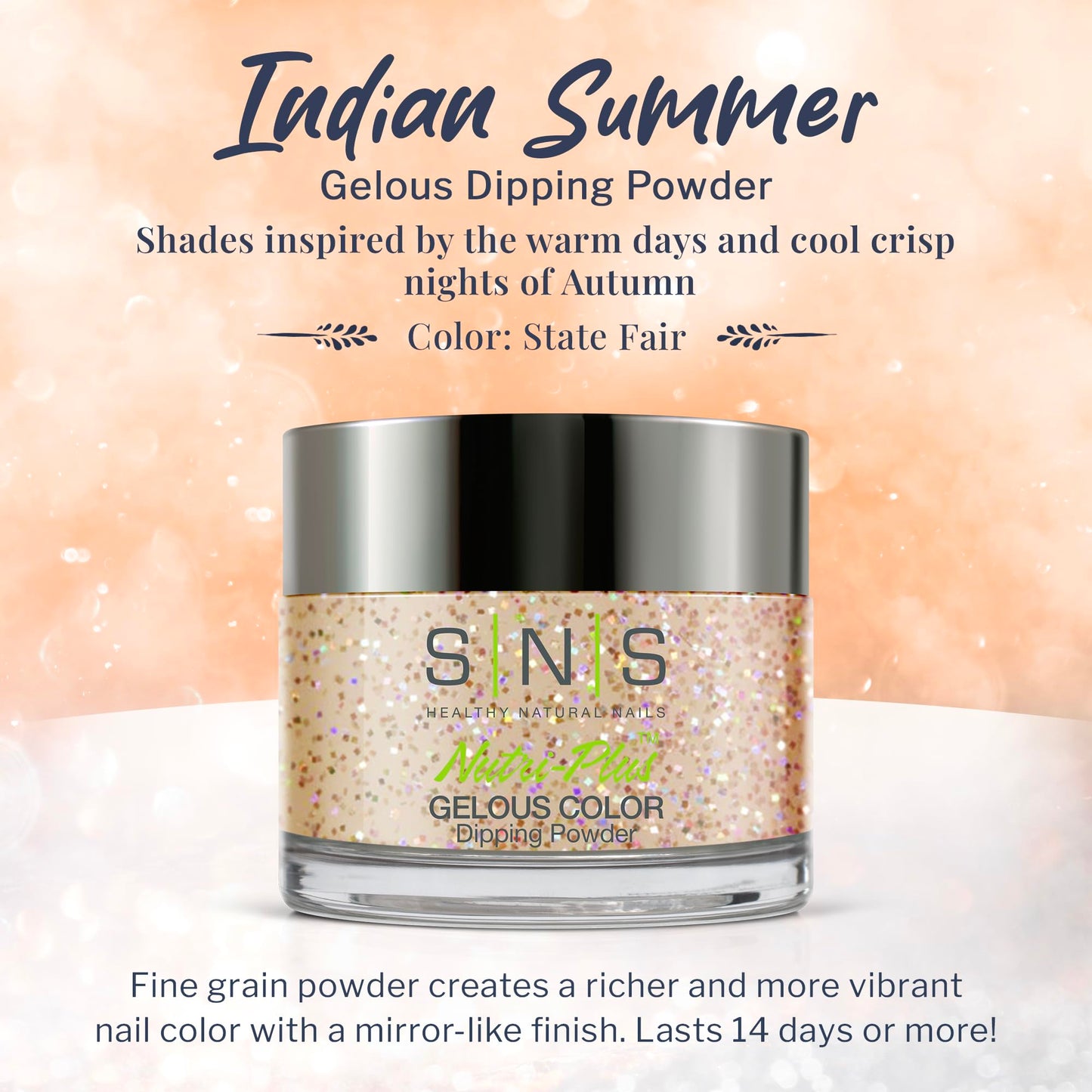 SNS Nails Dipping Powder Gelous Color - Indian Summer Collection - IS14-1oz