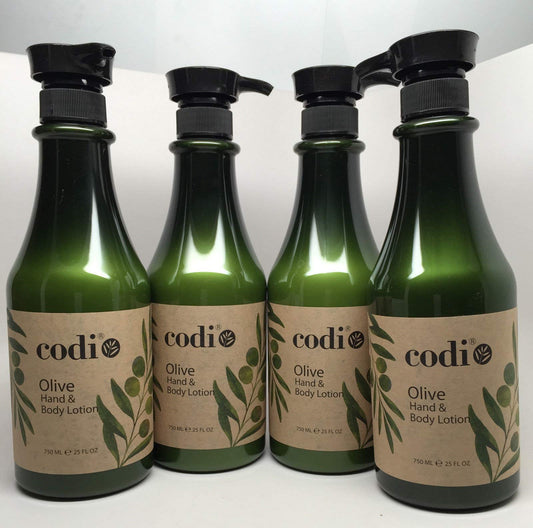 Codi Olive Hand & Body Lotion 25 fl oz 750ml 4 pc by Codi