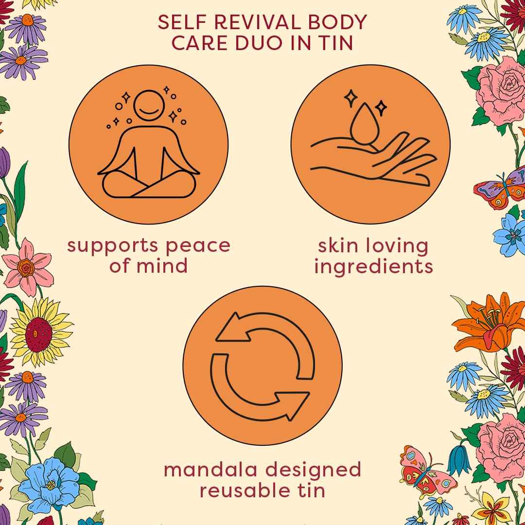 Heathcote & Ivory Love Revival Bodycare Duo Tin Wash & Hand Cream