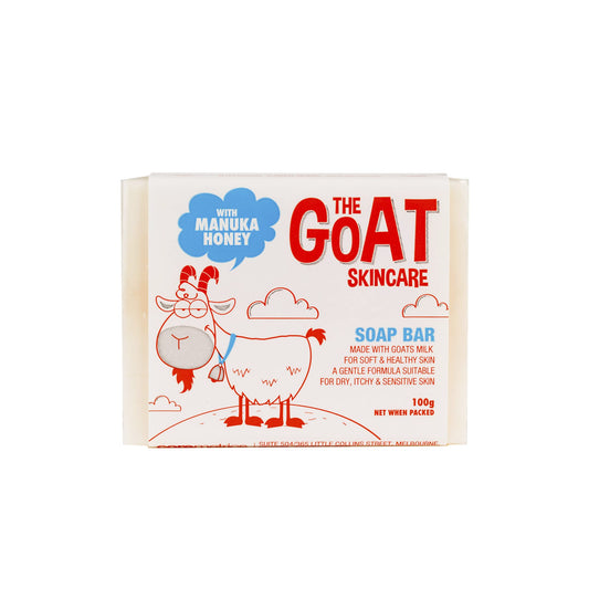 The Goat Skincare Soap Bar, Manuka Honey, 100 Gram