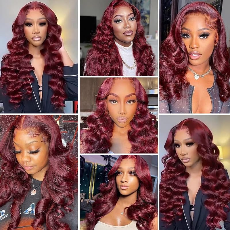 Ombre Human Hair Bundles 1B99J 26 28 30 Inch Body Wave