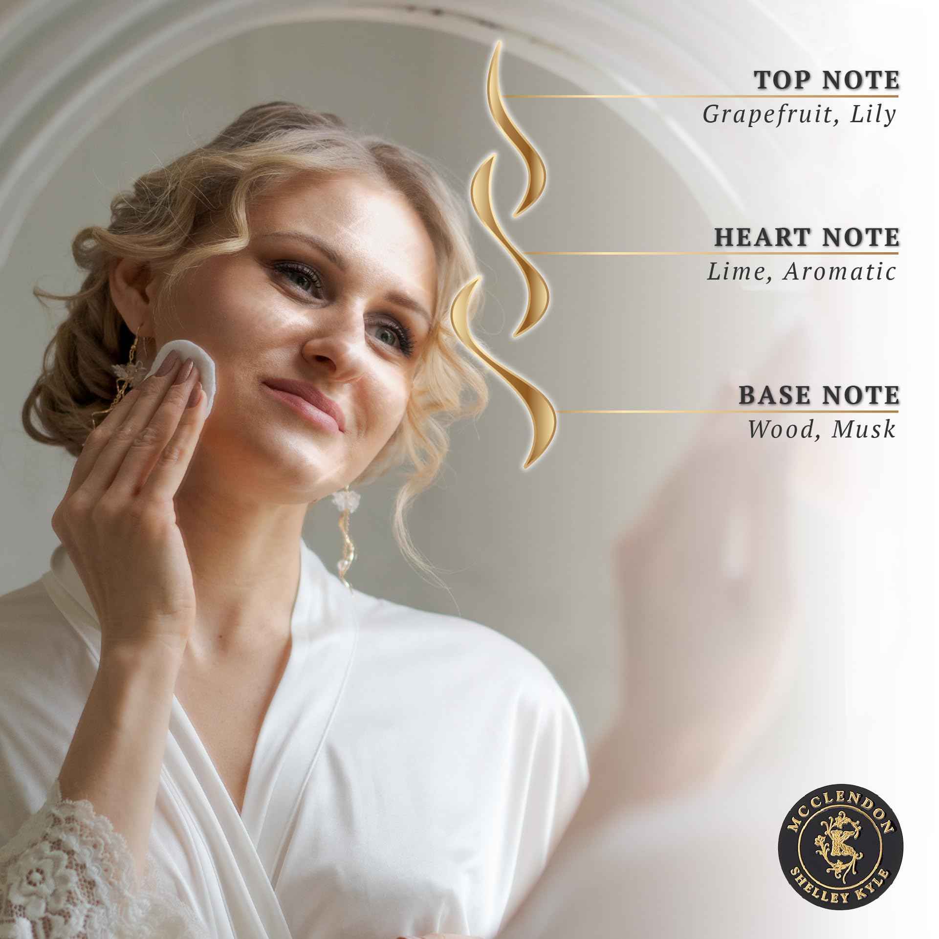 Mcclendon Talc Free Shimmer Powder, Body Powder, Dusting Powder, Leaves Skin Soft, Dry, Smooth, and Shimmering, 48g