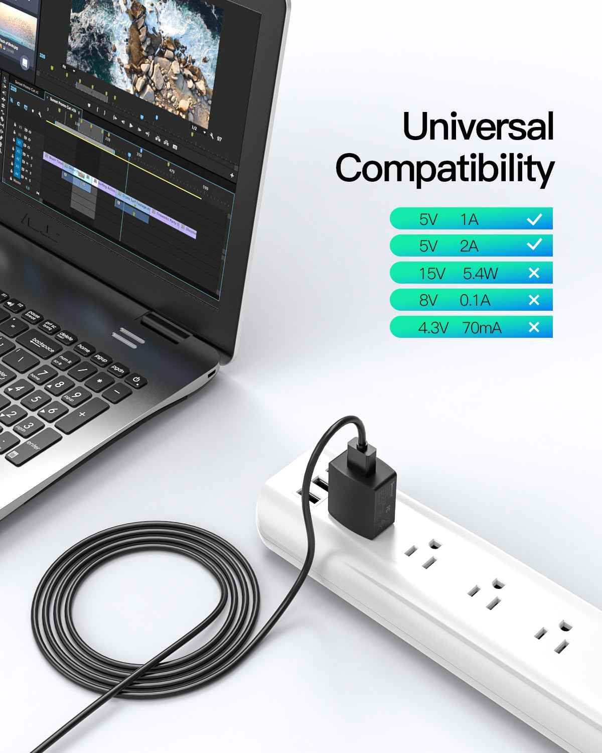 5V Fast Charger Fit for Philips Norelco 2000 5000 5000X 7000 i9000, 2400 2600 3600 3900 5400 7200, X3001 X3052 S3243 S3341 S5880 X5004 X5006 S7887, MG3919 MG5920 MG9525, for Phillips Electric Shaver