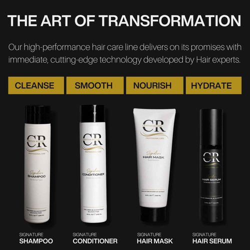 Cristian Rovere - Signature Conditioner - Infused With Collagen, Acai Extract & Organic Argan Oil - Sulfate Free & Paraben Free for All Hair Types - Moisturizing Conditioner - 10 Fl Oz