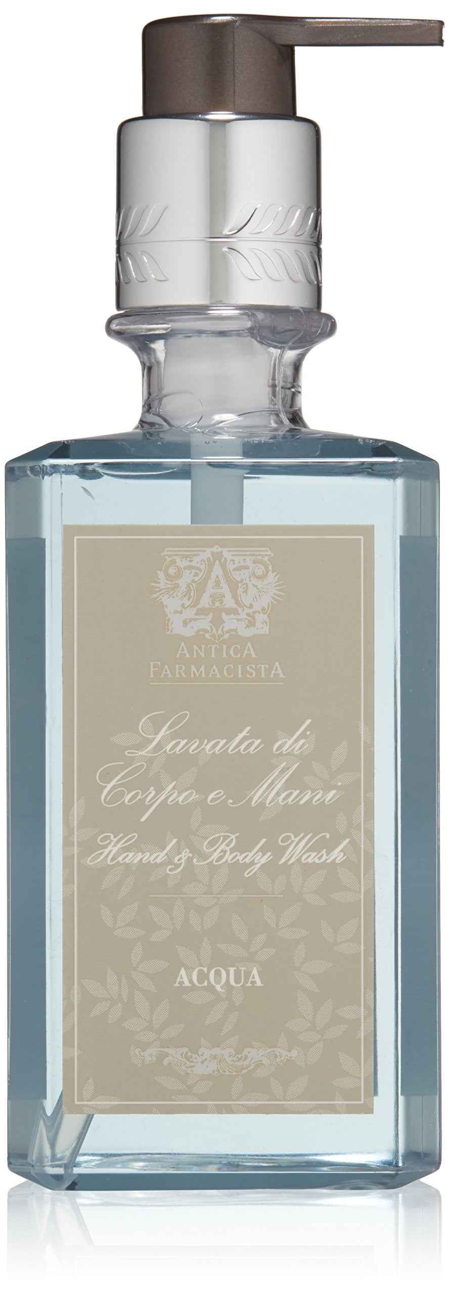 Antica Farmacista Hand & Body Wash - Luxury Nourishing Body Wash - Hydrating Hand Cleansing Wash - Bath & Body Gift - Acqua, 10 fl oz