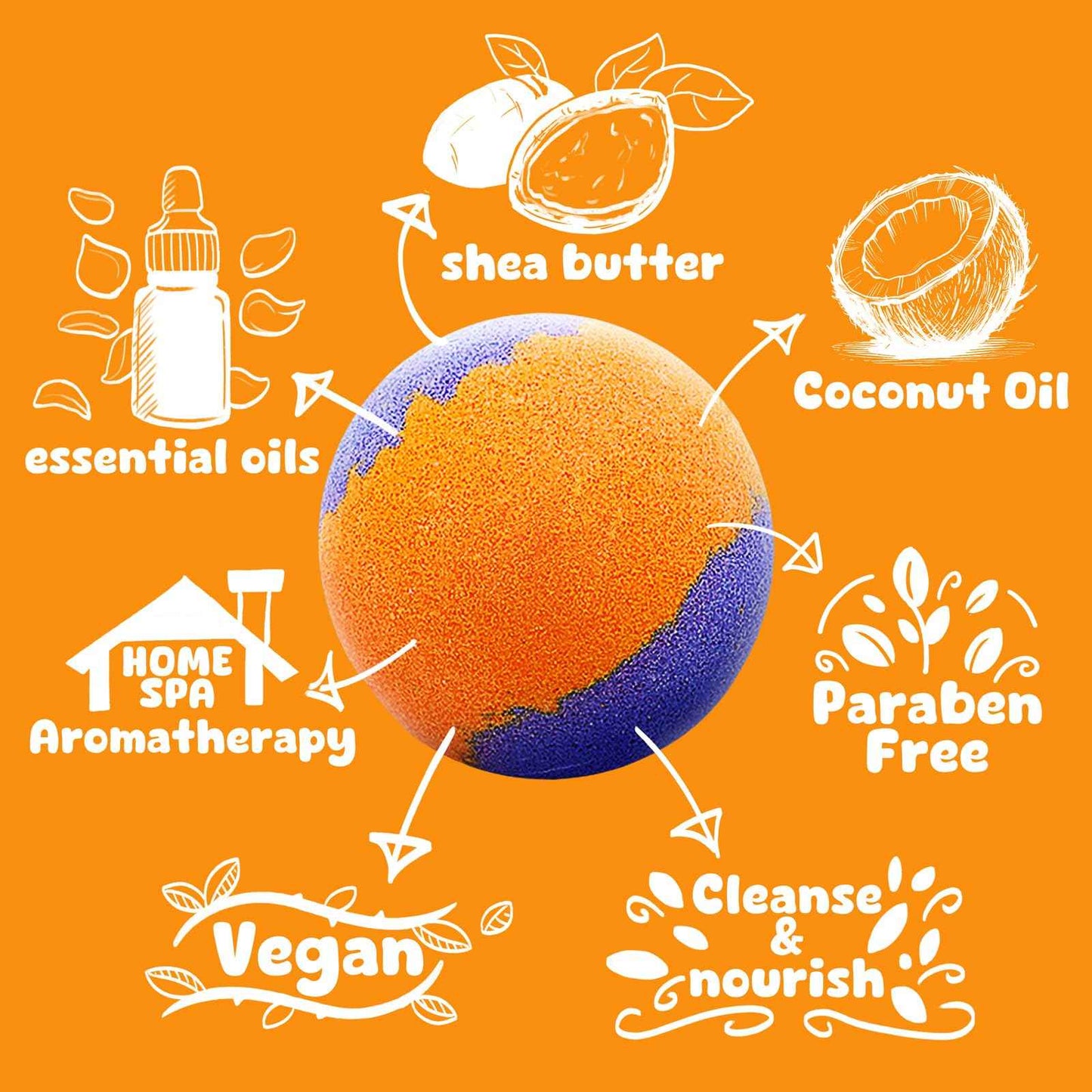 Zippytots Kids Bath Bombs with Food Toys Inside, 16 Pack Colorful Surprise Bath Fizzies Set, Organic Fizzy Bubble Bath Bombs for Girls & Boys, Ages 3+