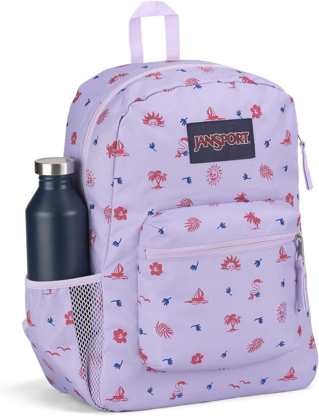 JanSport Cross Town Backpack, Lagoon Luau