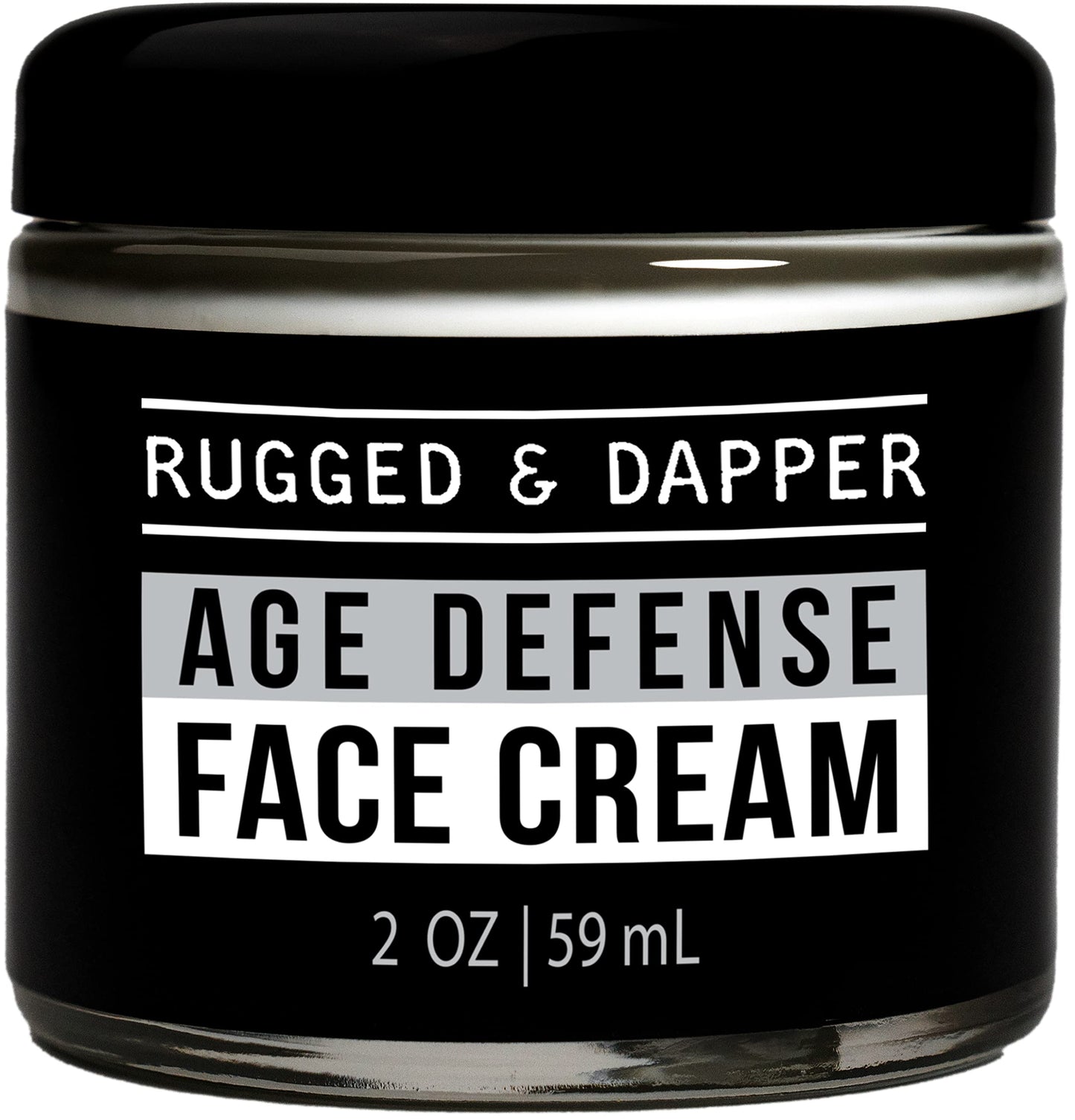 RUGGED & DAPPER Mens Anti Aging Face Cream, Mens Face Cream, Mens Face Lotion, Anti Aging Cream for Men, Mens Wrinkle Cream Face, Anti Aging Face Moisturizer for Men, Mens Face Moisturizer, 2 oz