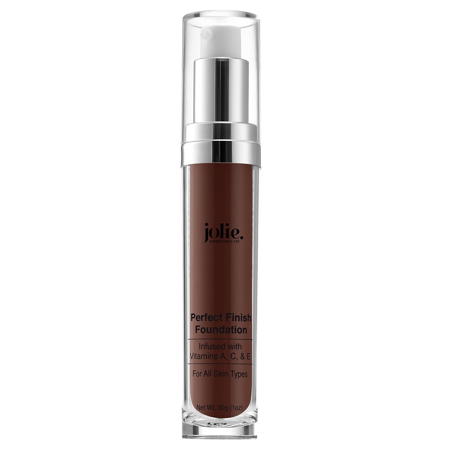 Jolie Perfect Finish Liquid Foundation Makeup SPF 15 Oil Free (DC3)