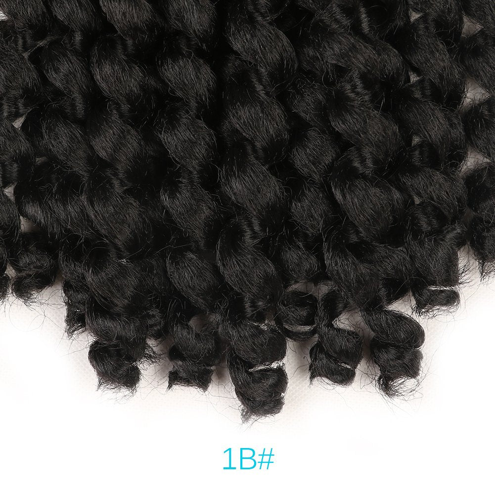 5 Packs Wand Curl Hair 8inch Jamaican Bounce Synthetic Crochet Twist Braids Hair Extension 20strands/pack Xtrend Hair (27#, 5packs/Lot)