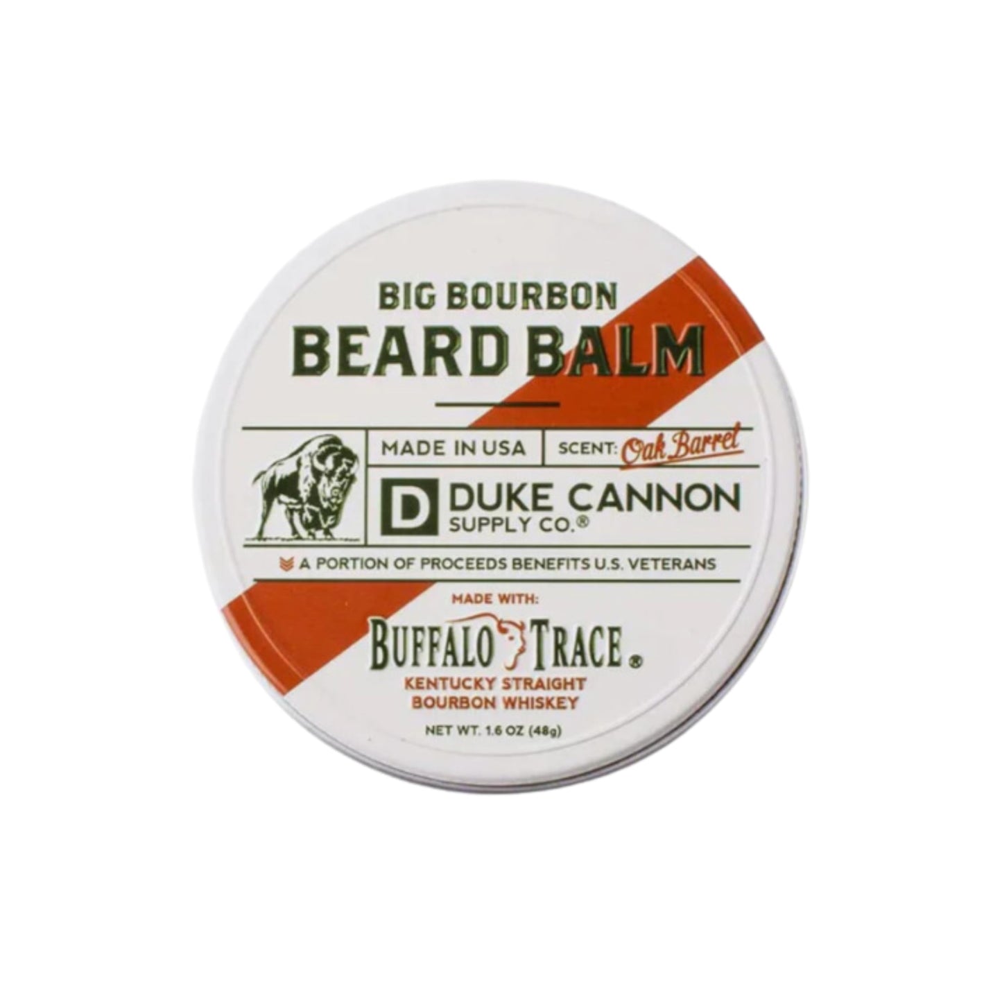 Duke Cannon Bourbon Beard Wash & Bourbon Beard Balm Care Set - 2 Pack, Woodsy Oak Barrel Scent, SLS & Paraben-Free, 6oz Wash & 1.6oz Balm