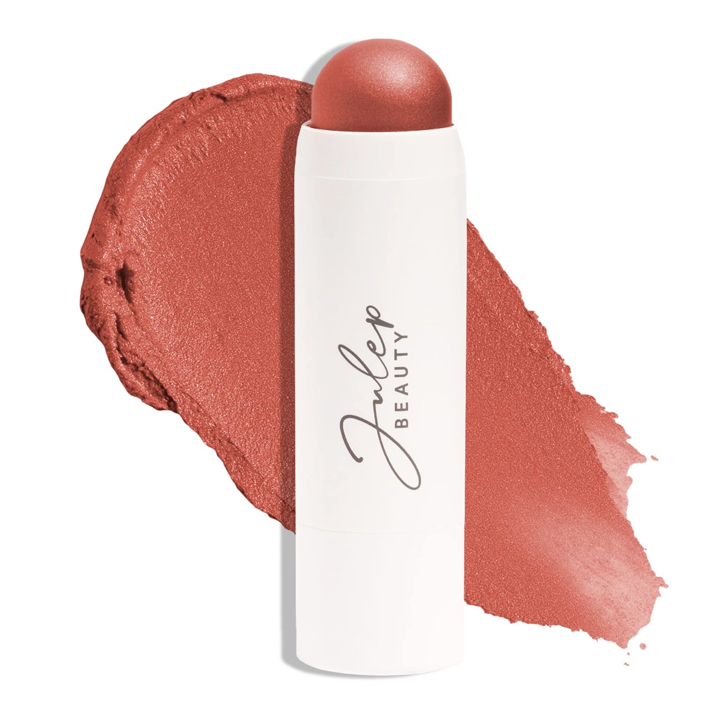 Julep Skip The Brush Cream to Powder Blush Stick - Desert Rose - Blendable and Buildable Color - 2-in-1 Blush and Lip Makeup Stick