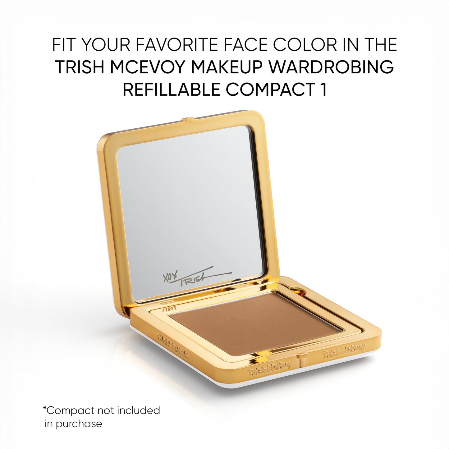 Trish McEvoy Dual Resort Bronzer Refill, 0.18 oz / 5.1 g