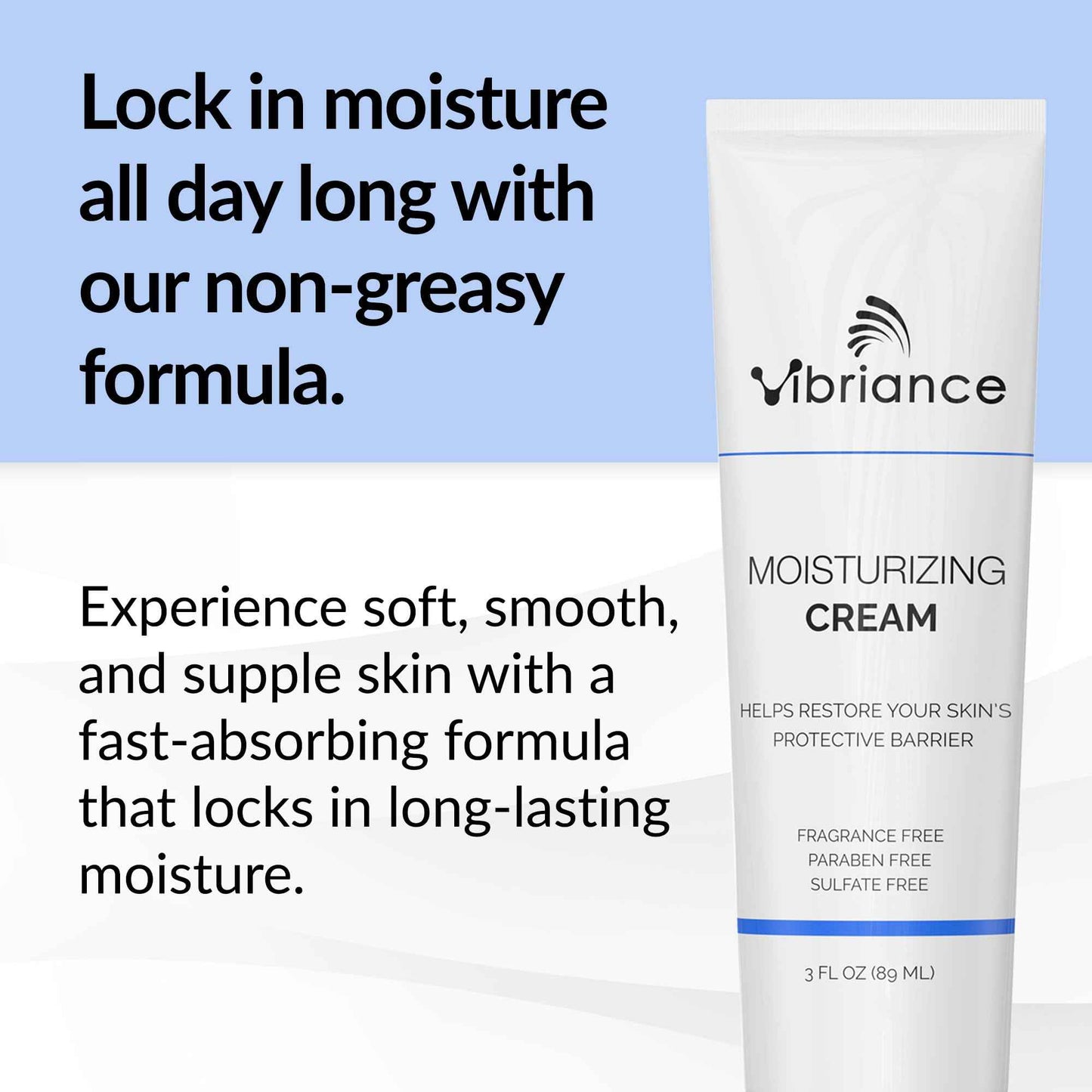 Vibriance Moisturizing Cream | Anti Aging Moisturizer for Face with Squalane, Niacinamide | Moisturizer for Aging Skin | Day/Night Face Cream for Older Women 60 Plus
