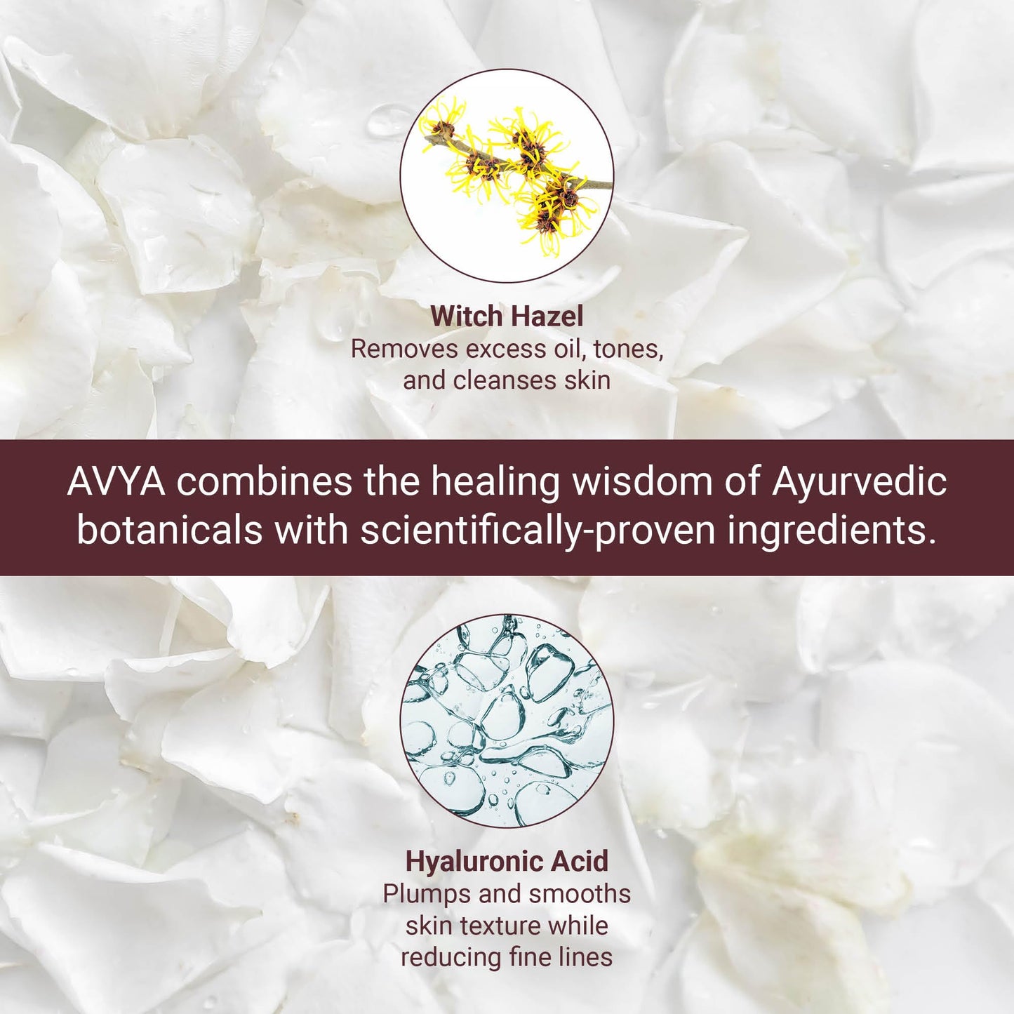 AVYA Pore Minimizing Toner (Travel Size - 1 fl oz) - Infused with Hyaluronic Acid, Witch Hazel for Toning and Cleansing, Licorice Root for Soothing and Redness Reduction