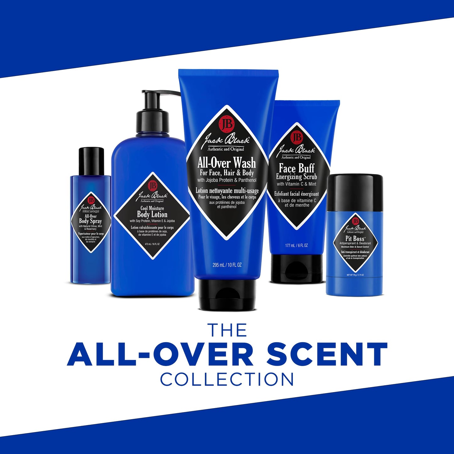 Jack Black All-Over Wash, 3 Fl Oz