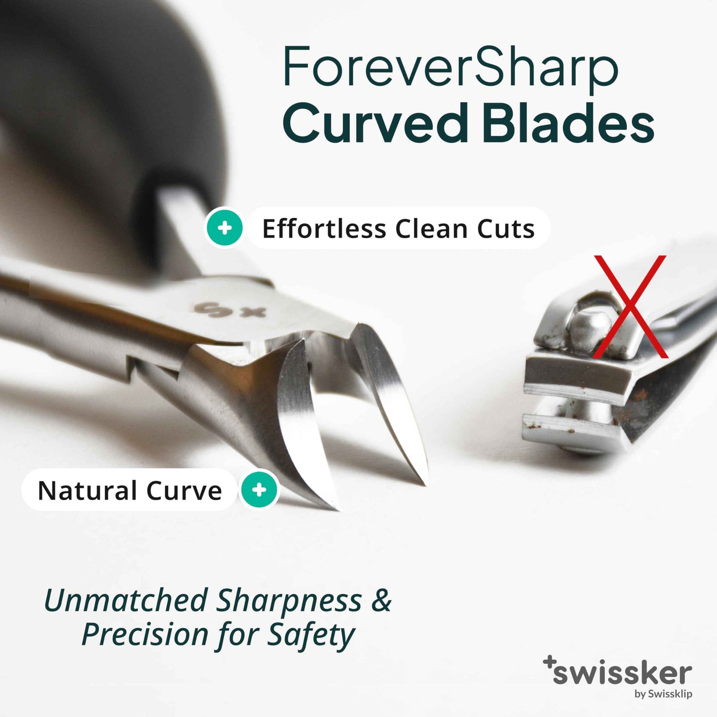 Swissker by Swissklip Toenail Clippers | Heavy Duty Toe Nail Clippers I Toenail Clippers for Thick Nails I Big Toe Nail Clippers for Thick Toenails I Heavy Duty Nail Clippers for Thick Nail