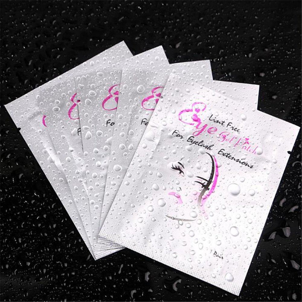 Eye Gel Patches,Under Eye Pads Lint Free Lash Extension Eye Gel Patches for Eyelash Extension (100)