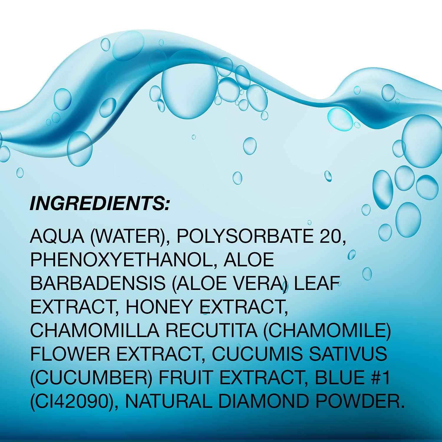 Bellapierre Precious Sapphires Diamond-Infused Pore Refining Tonique | All Natural Toner Gently Removes Makeup & Residue | Chamomile, Honey, & Cucumber Extracts for Soothing Refreshment - 150ml