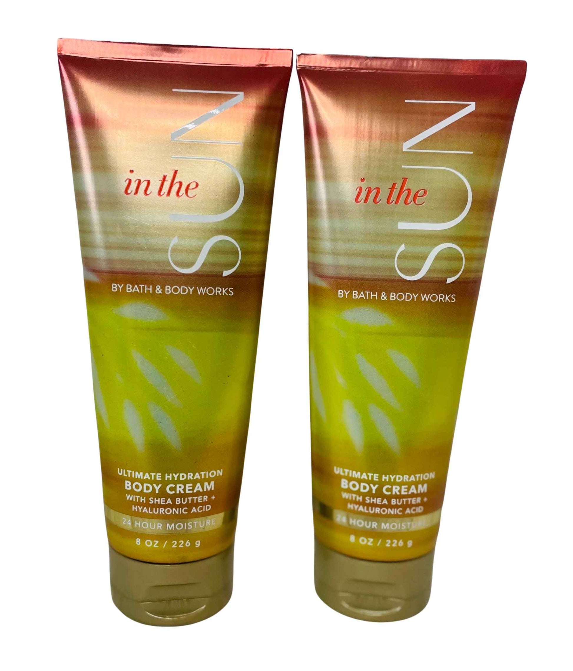 Bath & Body Works In The Sun Ultimate Hydration Body Cream 8 Ounces Pack of 2
