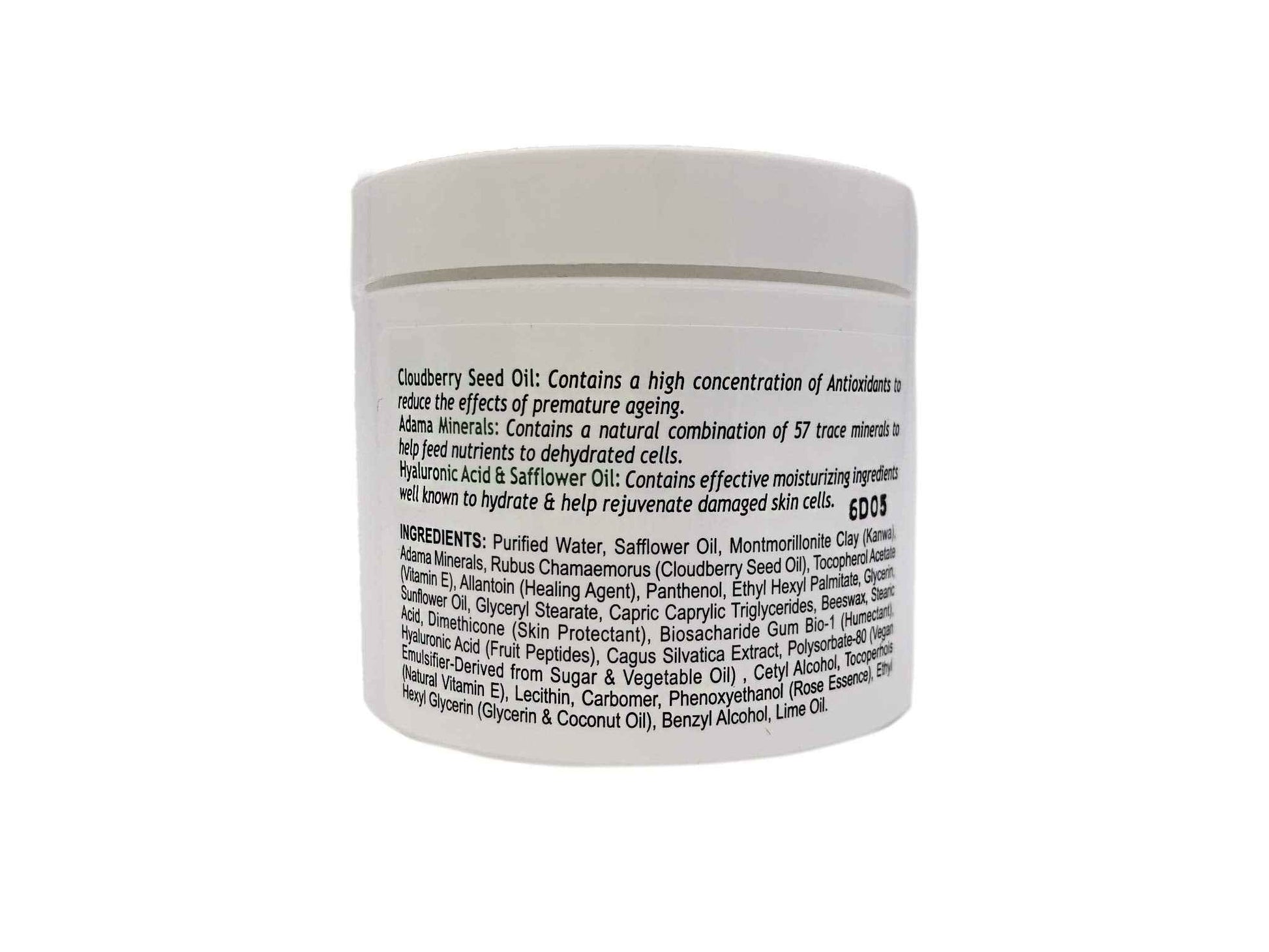 Adama Hydrating Cream Zion Health 4 oz Cream