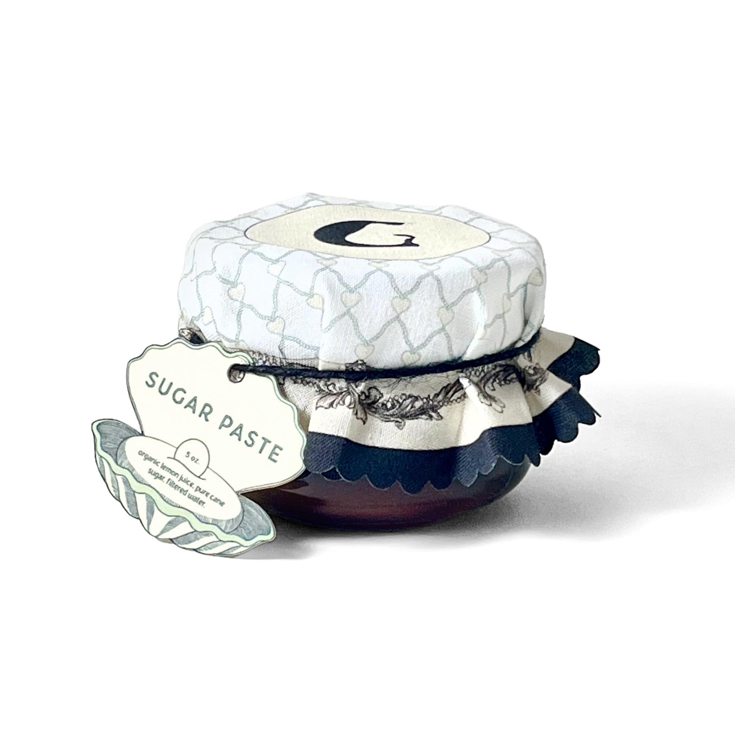 Greenhaus Deco. Boutique Sugar Paste - Firm Beginner Friendly Sugar Wax Hair Removal at Home (5 oz. Sugar Paste)