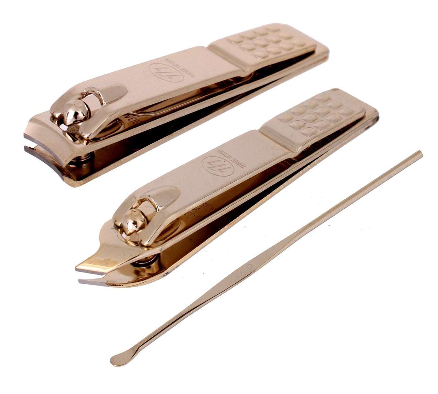 Korean Nail Clippers! World No. 1. Three Seven (777) Travel Manicure Grooming Kit Nail Clipper Set Made in Korea, Since 1975. (78RG)