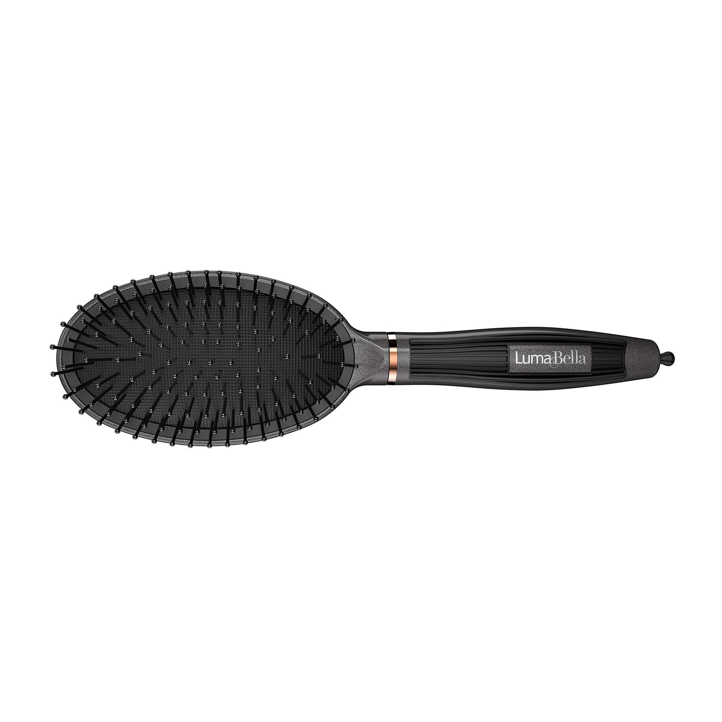 LumaBella Cushion Brush with Keratin Micro-Conditioners