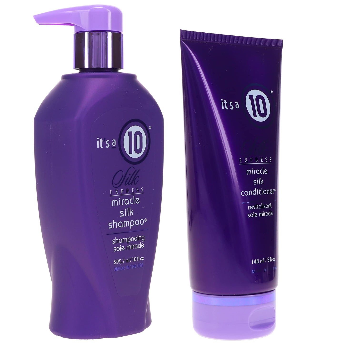 It's a 10 Silk Express Miracle Silk Shampoo10 OZ & Conditioner 5 OZ